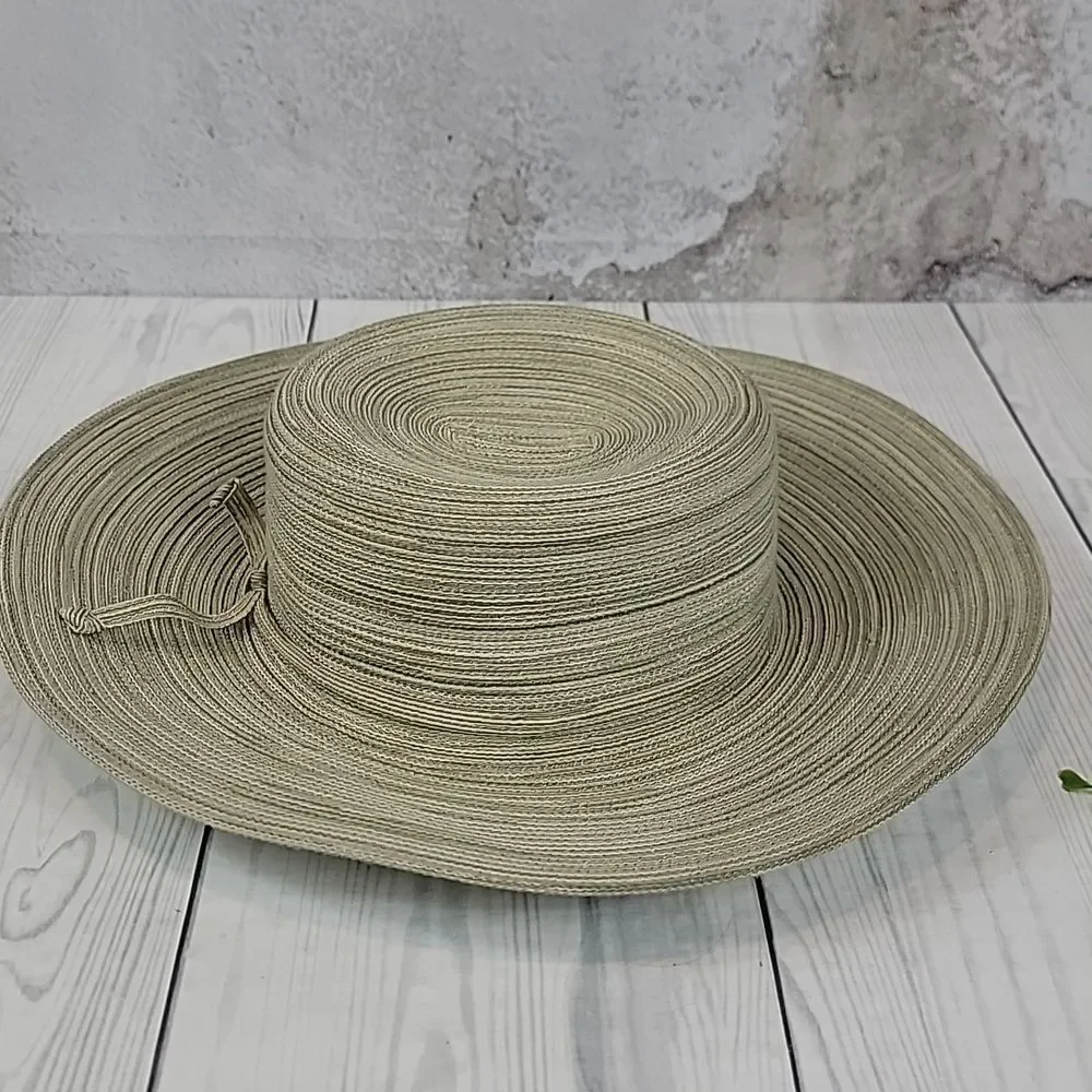 Sloggers Floppy Hat Wide Brim Variegeted Neutral Colors Size M